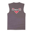 Victory Motorcycle New OEM Men's Grey Logo Sleeveless Shirt, Medium, 286629703