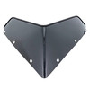 Polaris Snowmobile OEM Pro Ride Low 7" Black Windshield, 2878779