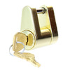 Seachoice Solid Brass Boat Trailer Hitch Coupler Lock with 2 Keys, 50-37401