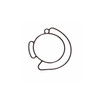 Johnson Evinrude OMC New OEM Carburetor Body Seal, 0343613