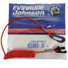 Johnson Evinrude New OEM Kill Switch Clip and Lanyard Assembly, 0432230
