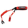Yamaha New OEM Red WaveRunner Pro Lanyard with Whistle, MWV-PROLN-YD-RD