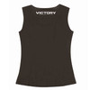 Victory Motorcycle New OEM Women's Black Sless Asymetric Top Shirt, SM, 28679950