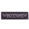 Victory Motorcycle New OEM Black Logo Pin Badge Lapel, Kingpin Vegas, 2863290