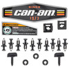 Can-Am New OEM, 3-Position Polycarbonate Adventure Low Windshield G3L, 715005860