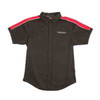 Victory Motorcycle New OEM Men's Black & Red Dealer Pit Shirt, Small, 286359802