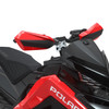 Polaris Snowmobile OEM Red Defend Handguards, 2884616-293