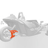 Polaris New OEM Painted Belt Guard Cover Orange Madness, Slingshot, 2881740-589