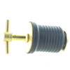 Seachoice New Brass Twist-Turn Drain Plug, 50-18800