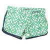 JetPilot New Women's Sizzle Shorts Green/White Ladies Watercraft Size 11