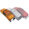 Tecniq OEM 1"x4" Amber PC Sidemarker Clear Lens, S19-AC00-1