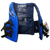 Yamaha New OEM, Men's Small Nylon Branded Life Vest PFD, MAR-23V3B-BL-SM