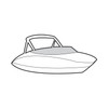 Yamaha New OEM Cockpit Cover CHARCOAL 2017-21 212 LIMITED SX210 MAR-210-CC-SL-17