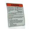 Can-Am New OEM 2006-2010 Outlander Warning Label, 704901119