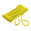 Seachoice Fender Line Double Braided Nylon 1/4'' x 6ft Yellow, 50-40821