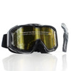 Ski-Doo New OEM Holeshot Goggles Black / Noir, 4475490090