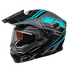 Castle X New EL CX950 Siege Unisex Black/Turquoise Small Helmet, 45-29722