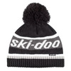 Ski-Doo New OEM Unisex One Size Black Pom-Pom Hat, 4487320090