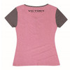 Victory Motorcycle New OEM Women's Pink Henley Tee Shirt, Large, 286799006