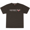 Victory Motorcycle New OEM Men's Black Power Logo Tee Shirt, Small, 286798102