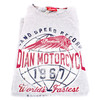 Indian Motorcycle New OEM Men's World Cotton T-Shirt Grey Large 286794806