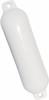 Taylor Made Hull Gard Inflatable Vinyl Boat Fender Bumper 4.5" x 16" White