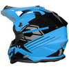 Castle X New Youth Boy's X-Large Process Blue Mode MX Sector Helmet, 35-3028