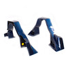 Polaris New OEM Orion Blue Painted Lower Hoop Accent Kit, 2882419-765