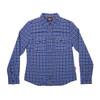 Victory Motorcycle New OEM Women's Blue Plaid 2 Shirt, Small, 286365202