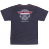 Victory Motorcycle New OEM Men's Black 3D Skull Tee Shirt, Small, 286517602