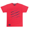 Victory Motorcycle New OEM Men's Red Fade Logo Tee Shirt, Small, 286517402