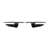 Can-Am New OEM, Spyder Black Upper Adjustable Side Wind Deflectors, 219401040