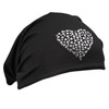 Schampa Technical New Black Jewel Heart Doo-Z Bandana Headwrap 14-1248, DZ01-S02