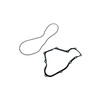 Cometic Gasket New Yamaha YZ250 Clutch Cover Gasket, 18-7528, C7528, 5CU-15463-0