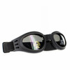 Curv Blaze Smoke Lenses Black Soft Touch Folding Frames Riding/Skydiver Goggles