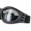 Curv Blaze Smoke Lenses Black Soft Touch Folding Frames Riding/Skydiver Goggles