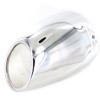 Polaris New OEM Chrome Slash Exhaust Muffler Tip, 1261962