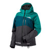 Polaris New OEM Women's Small Teal/Gray TECH 54 Switchback Jacket, 286451102