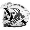 Castle X New 3X-Large White/Charcoal Electric CX950 V2 Helmet, 45-22109T