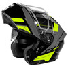 Castle X New Men's 2X-Large Electric Raid CX935  Hi-Vi's/Charcoal Helmet, 36-26109