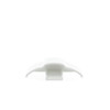 Jr Products RV Camper Polar White Full Extrusion End Cap, 49635, 00180915