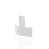 Jr Products RV Camper Polar White Full Extrusion End Cap, 49635, 00180915