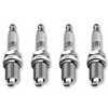 Champion New Evinrude Spark Plug 2-Stroke Outboard, QTY 4, 5006525, QC12PEPB