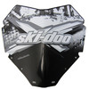 Ski-Doo New OEM Medium Windshield Black/White Mid-Height Fixed Windscreen REV-XP