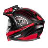 Castle X New X-Large Matte Black/Red Electric CX950V2 Fierce Helmet, 45-22218