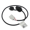 Polaris Snowmobile OEM DC/RCA Power Plug with Cover, 2411709