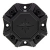 Polaris OEM Black Center Rim Cap, 5455482-458