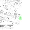 Johnson Evinrude OMC OEM 150-300HP Gearcase Plug & O-Ring Assembly, 5007386