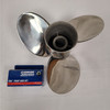 Johnson Evinrude OMC OEM Stainless Rebel TBX 15 3/4 x 15 LH Propeller, 0763985