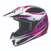 HJC New Large CL-XYII Drift MC8 Helmet Black/Pink, 306-984